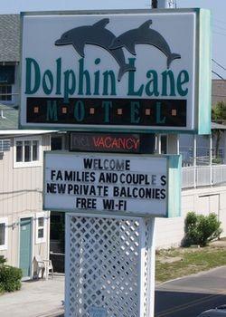 Dolphin Lane Motel 캐롤라이나비치 외부 사진